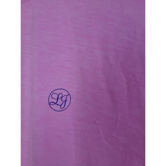 LJ BY LAUREN JAMES Women's XXL Long Sleeve UPF Pink Shirt Beach Fish Preppy - Picture 3 of 6